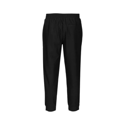 Giorgio Armani Pleat Detailed Logo Embroidered Trousers