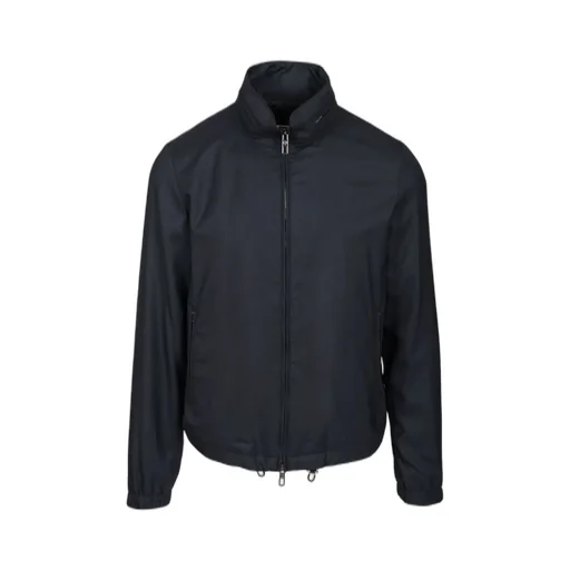 Giorgio Armani High Neck Zipped Jacket
