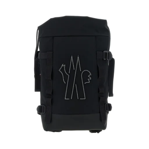 Moncler Grenoble Logo Embroidered Backpack