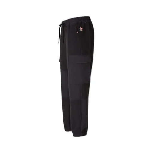 Moncler Grenoble Logo Embroidered Drawstring Pants
