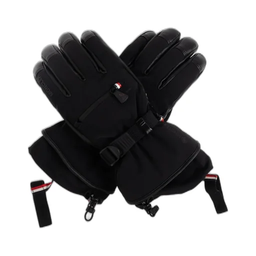 Moncler Grenoble Logo Patch Padded Gloves