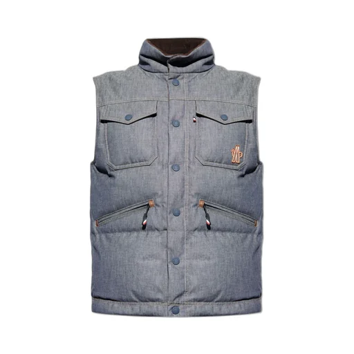 Moncler Grenoble Krachan Down Denim Vest