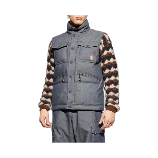 Moncler Grenoble Krachan Down Denim Vest