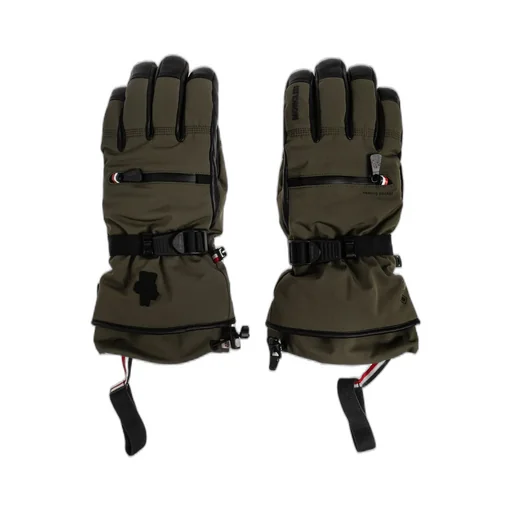 Moncler Grenoble Logo Patch Padded Gloves