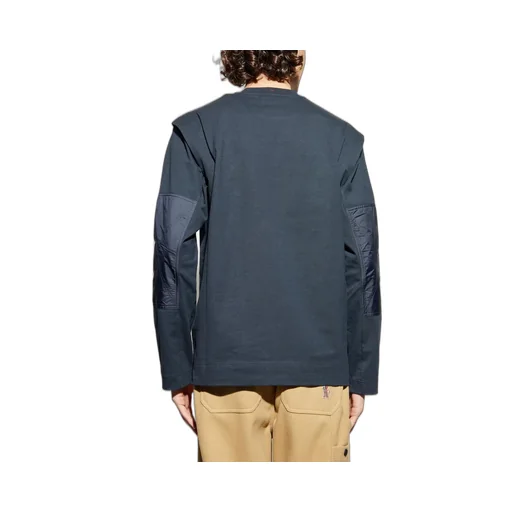 Moncler Grenoble Logo Embroidered Crewneck T-Shirt