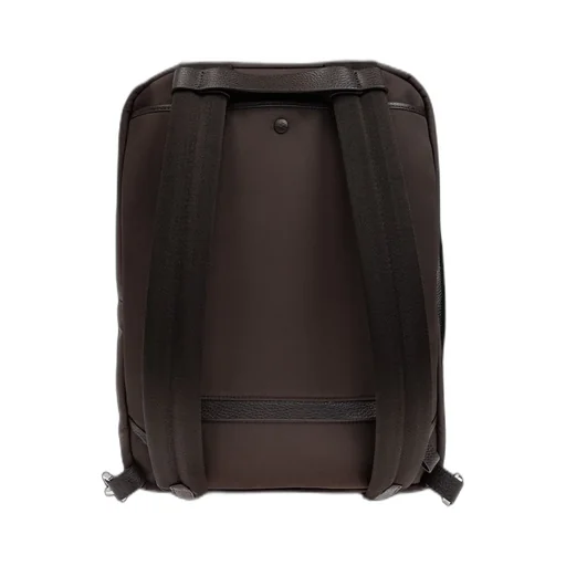 Giorgio Armani Logo Printed Zipped Backpack