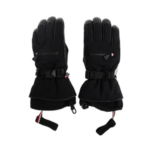 Moncler Grenoble Logo Patch Padded Gloves