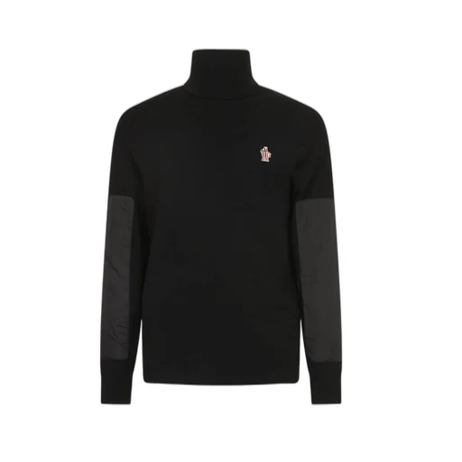 Moncler Grenoble Turtleneck Panelled Sweater
