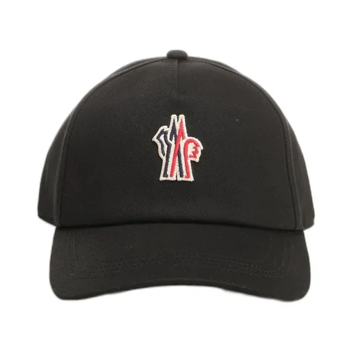 Moncler Grenoble Logo Embroidered Baseball Cap