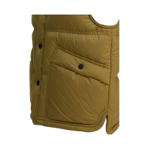 Moncler Grenoble Aul Logo Embroidered Ski Gilet