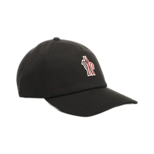Moncler Grenoble Logo Embroidered Baseball Cap
