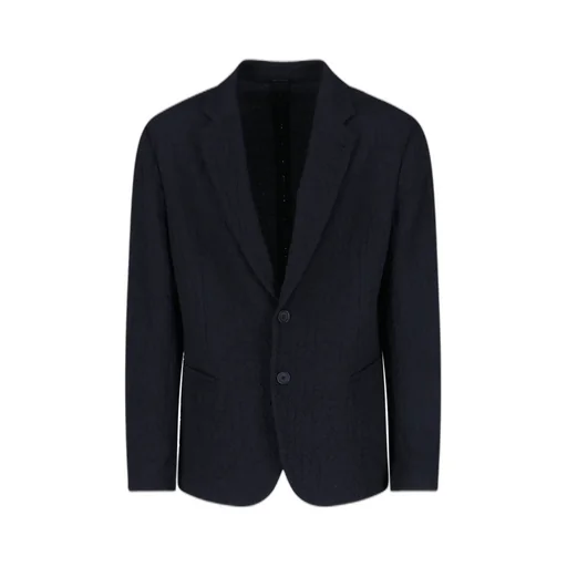 Giorgio Armani Single-Breasted Long-Sleeved Blazer