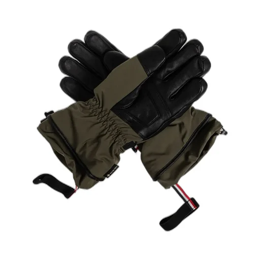 Moncler Grenoble Logo Patch Padded Gloves