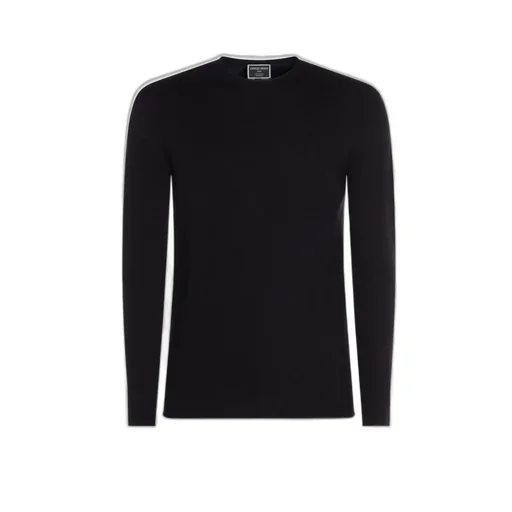 Giorgio Armani Fitted Round Neck Jumper