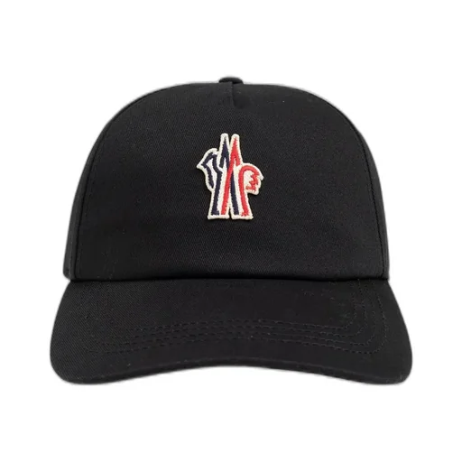 Moncler Grenoble Logo Embroidered Baseball Cap