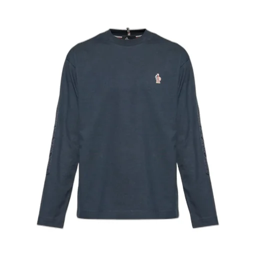 Moncler Grenoble Logo Embroidered Crewneck T-Shirt