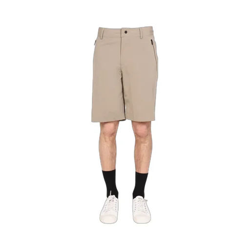 Monobi Zip-Pocket Bermuda Shorts