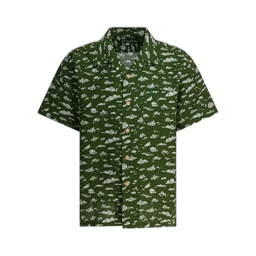 Montbell Graphic Camp-Collar Shirt