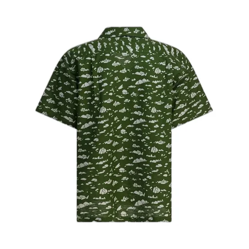 Montbell Graphic Camp-Collar Shirt