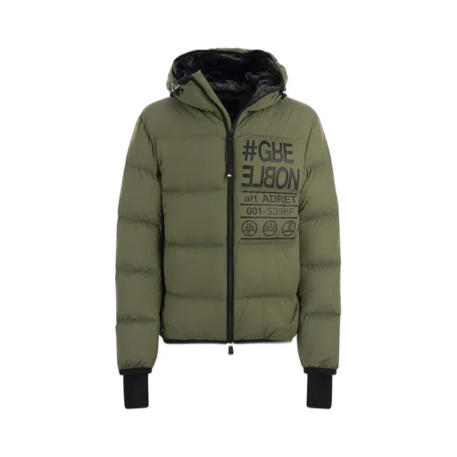 Moncler Grenoble Adret Logo Printed Padded Jacket