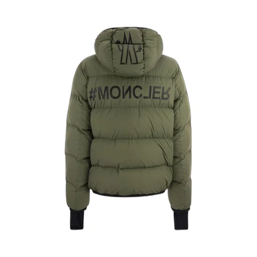 Moncler Grenoble Adret Logo Printed Padded Jacket