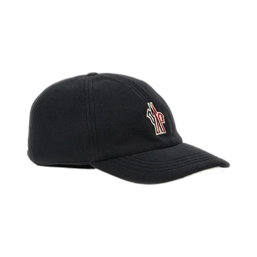 Moncler Grenoble Logo Patch Cap