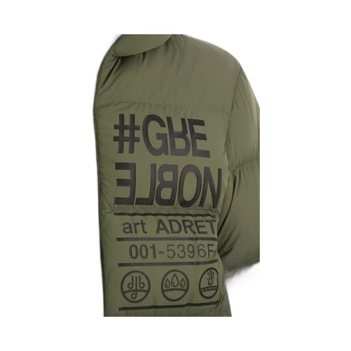 Moncler Grenoble Adret Logo Printed Padded Jacket