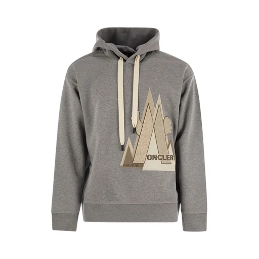 Moncler Grenoble Logo Printed Drawstring Hoodie