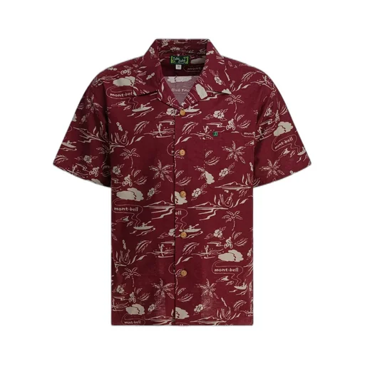 Montbell Graphic Camp Collar Shirt