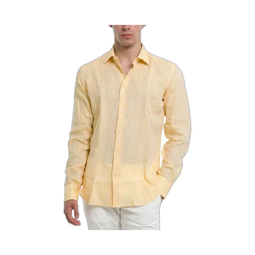 Monk Long Sleeved Buttoned Shirt