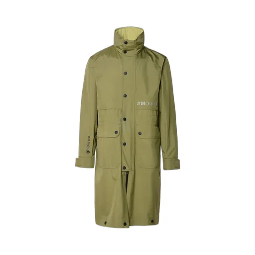 Moncler Grenoble High Neck Long Parka