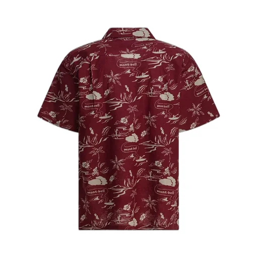 Montbell Graphic Camp Collar Shirt