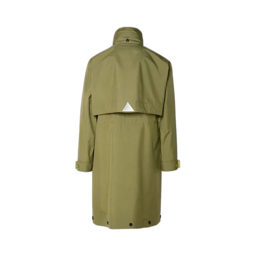 Moncler Grenoble High Neck Long Parka
