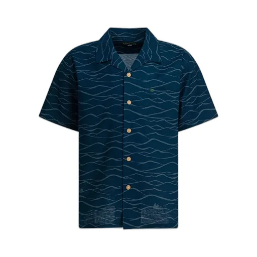 Montbell Graphic Camp-Collar Shirt