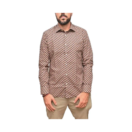 Monk Mircam Patterned Shirt