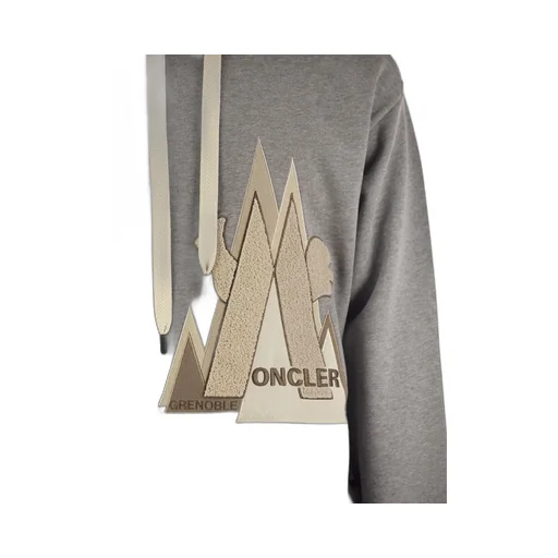 Moncler Grenoble Logo Printed Drawstring Hoodie