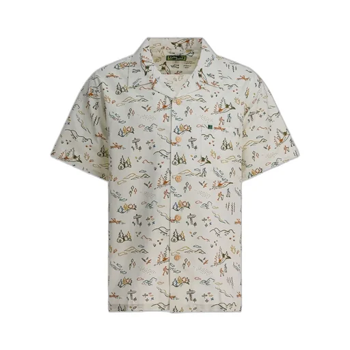 Montbell Graphic Camp-Collar Shirt