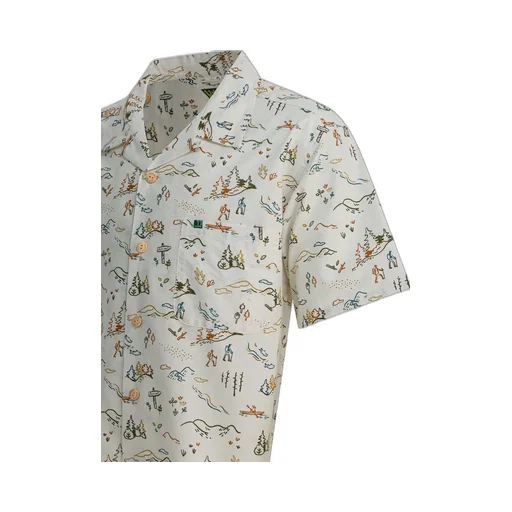 Montbell Graphic Camp-Collar Shirt
