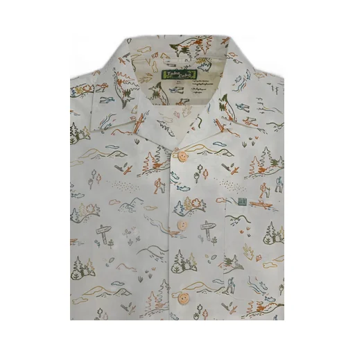 Montbell Graphic Camp-Collar Shirt
