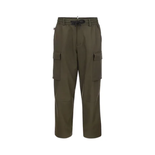 Moncler Grenoble Drawstring Straight Leg Trousers