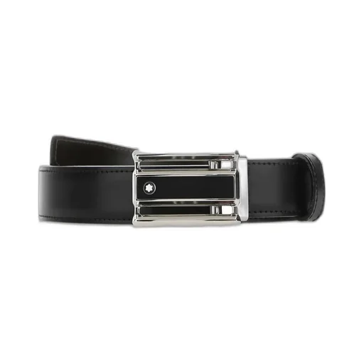 Montblanc Reversible Logo Detailed Buckle Belt
