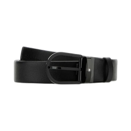 Montblanc Horseshoe-Buckle Fastened Belt