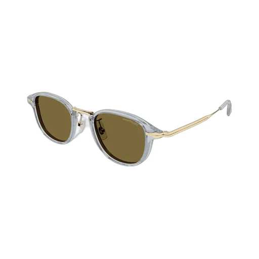Montblanc Eyewear Round Frame Sunglasses