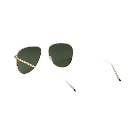 Montblanc Eyewear Aviator Frame Sunglasses