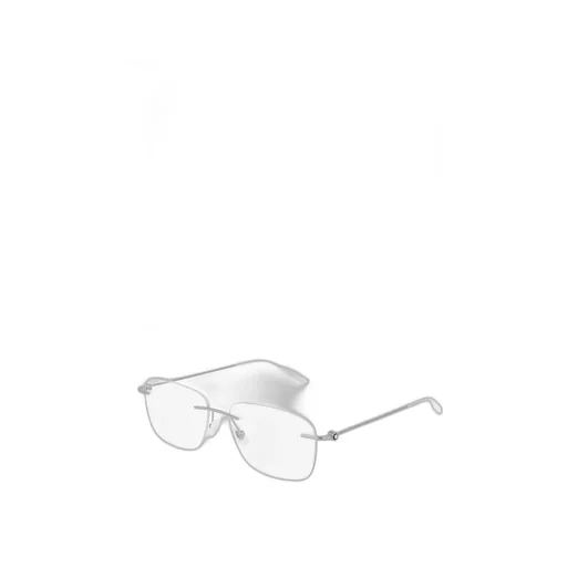 Montblanc Eyewear Rimless Square Glasses