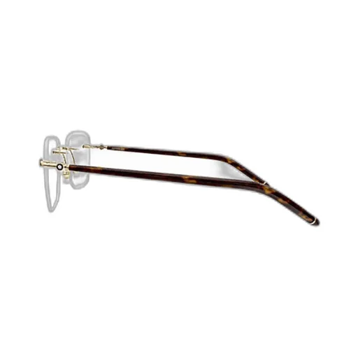 Montblanc Eyewear Rimless Rectangle Frame Glasses