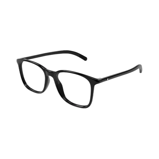 Montblanc Eyewear Logo Plaque Square Frame Glasses