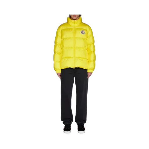 Moncler Logo Patch Zip-Up Puffer Jacket