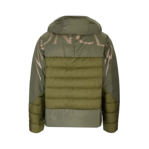 Moncler Panelled Zip-Up Puffer Jacket