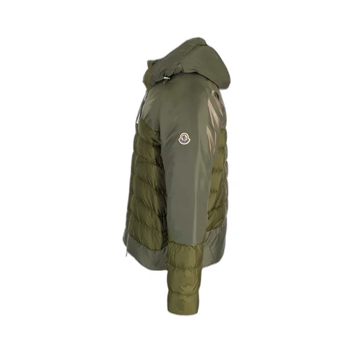 Moncler Panelled Zip-Up Puffer Jacket